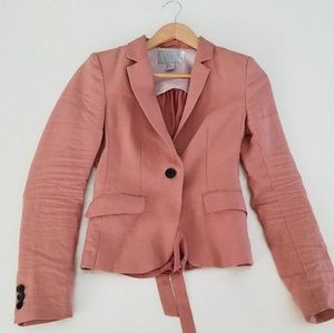 H&M peach / pink blazer